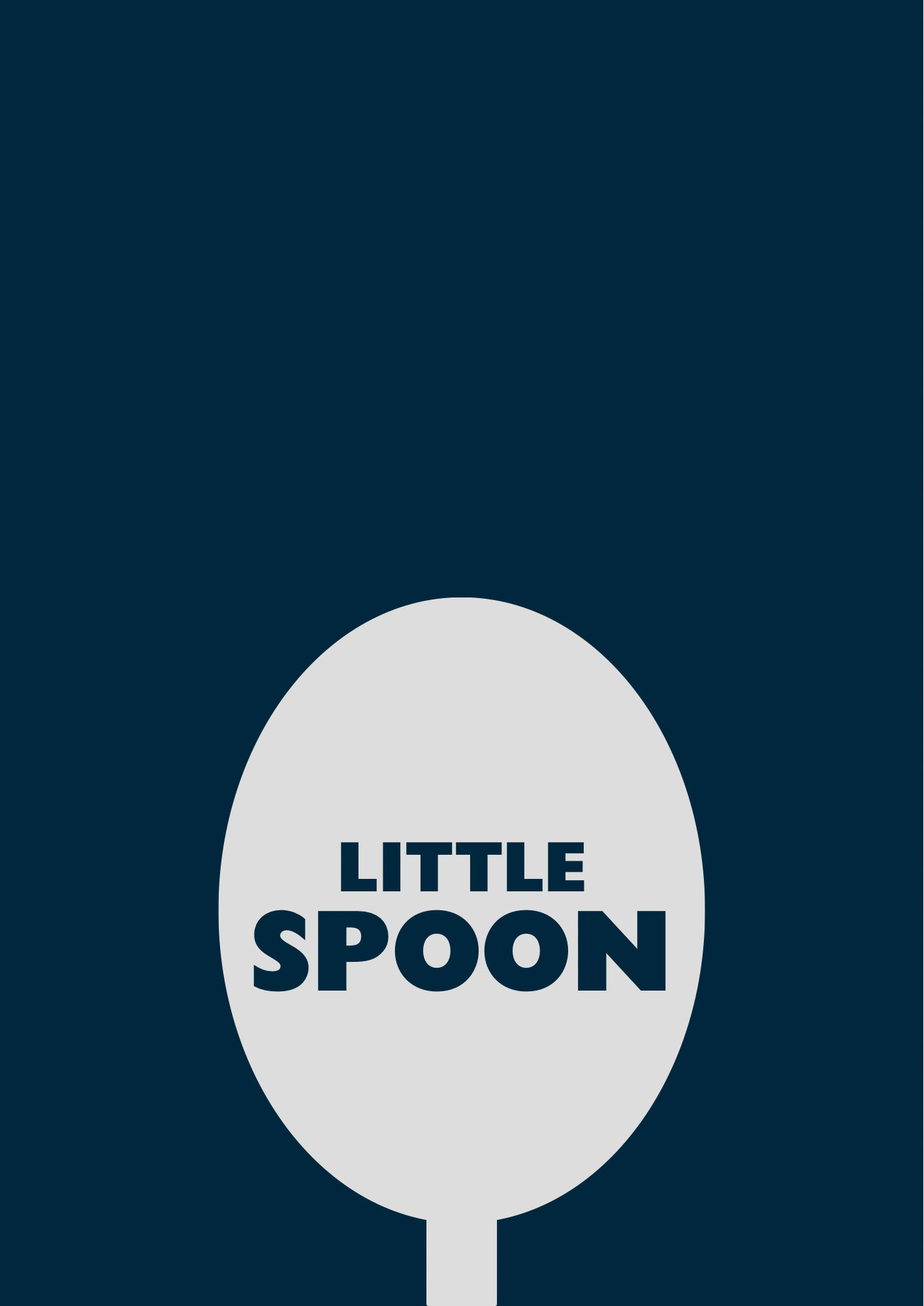 Big Spoon Little Spoon Print Set — Funny Couples Bedroom Wall Art | Matching Prints