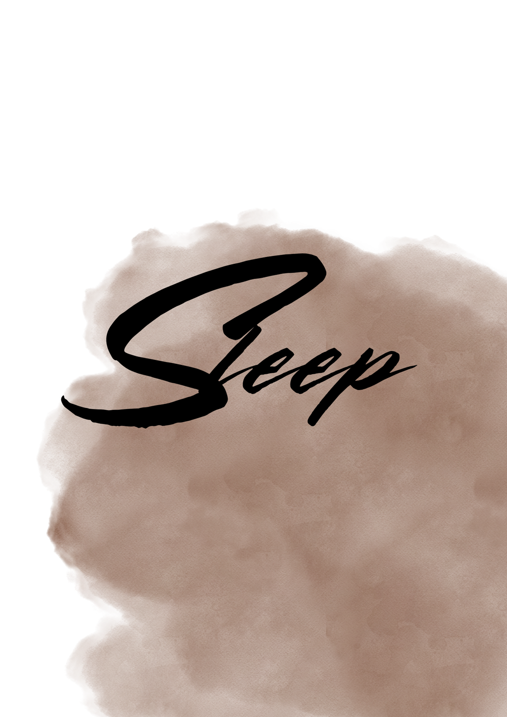 Relax, Calm, Sleep - set of 3 prints