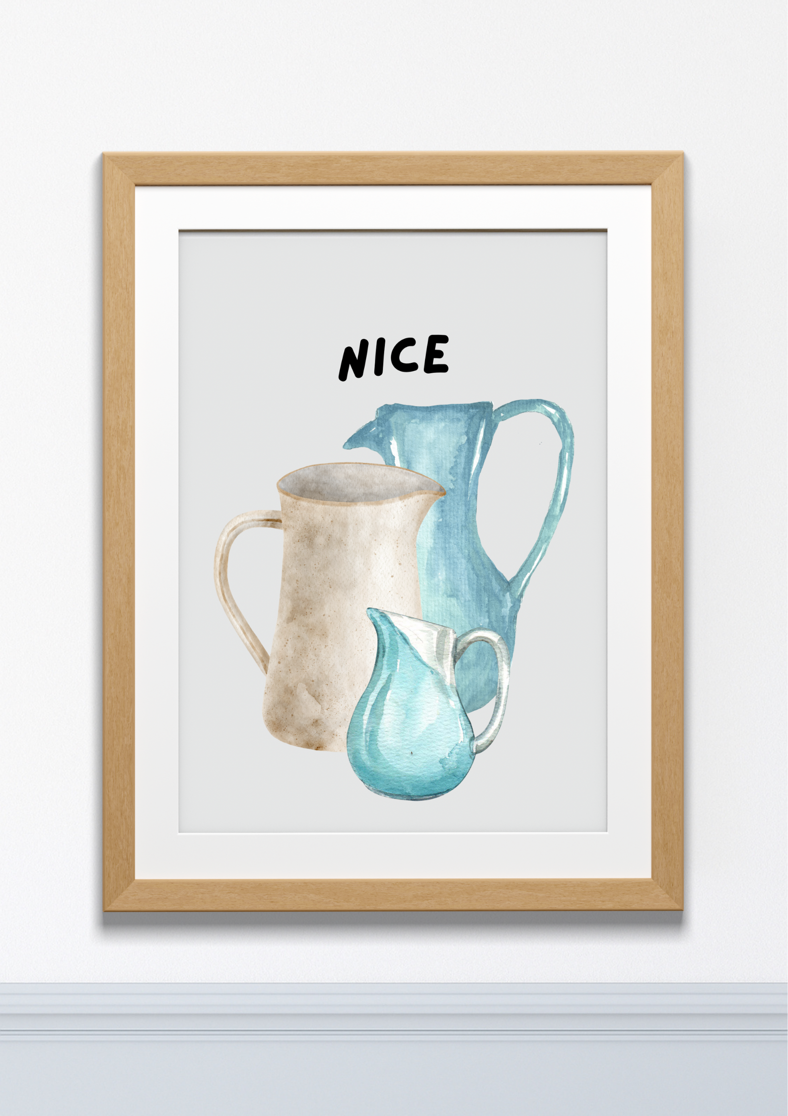 Nice Jugs – Cheeky Wall Art Print