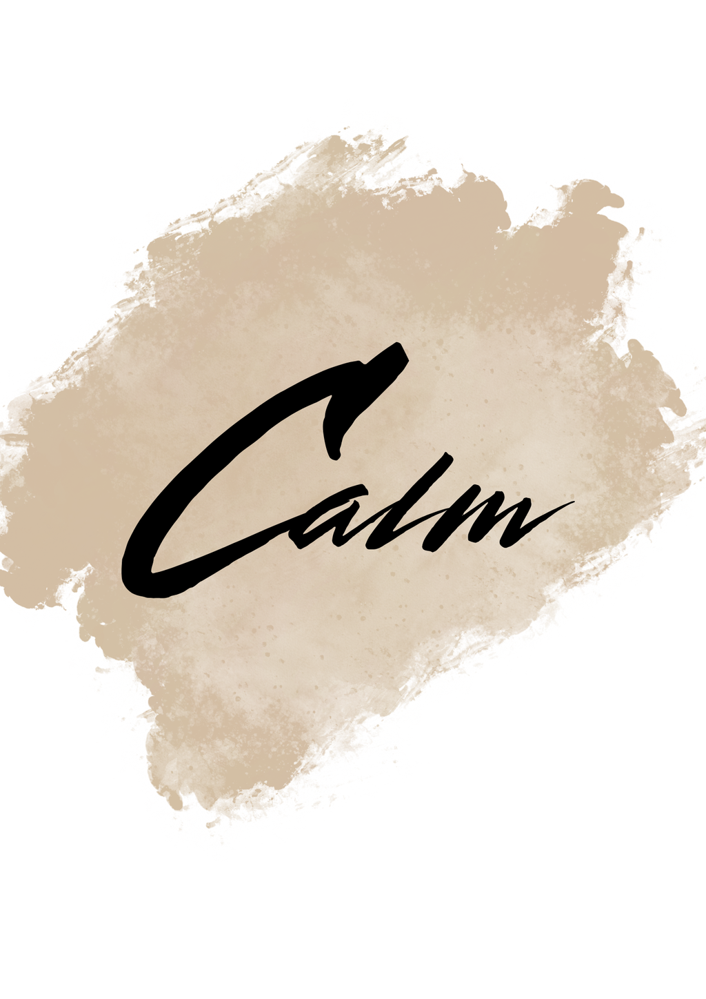 Relax, Calm, Sleep - set of 3 prints