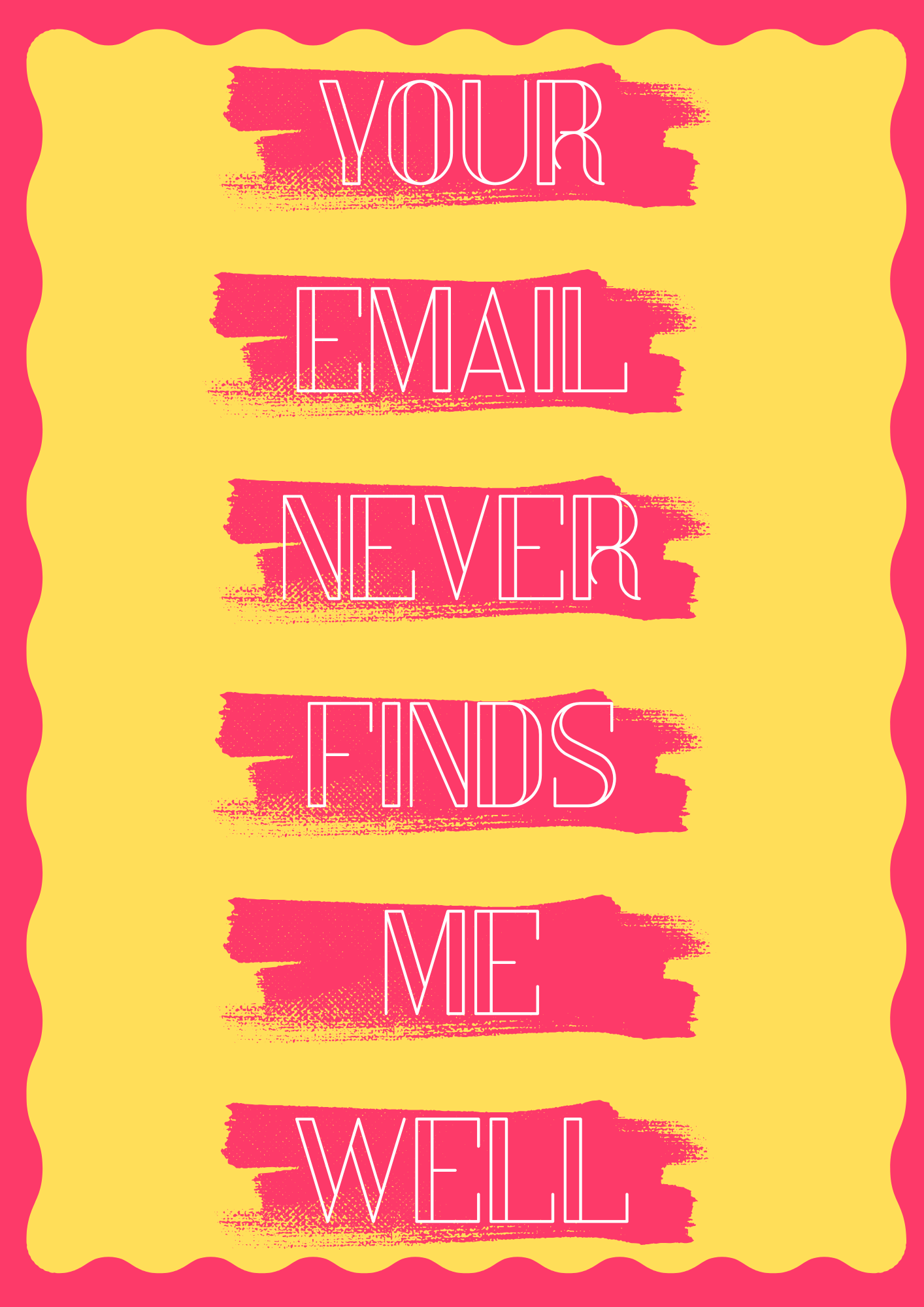 How your email finds me