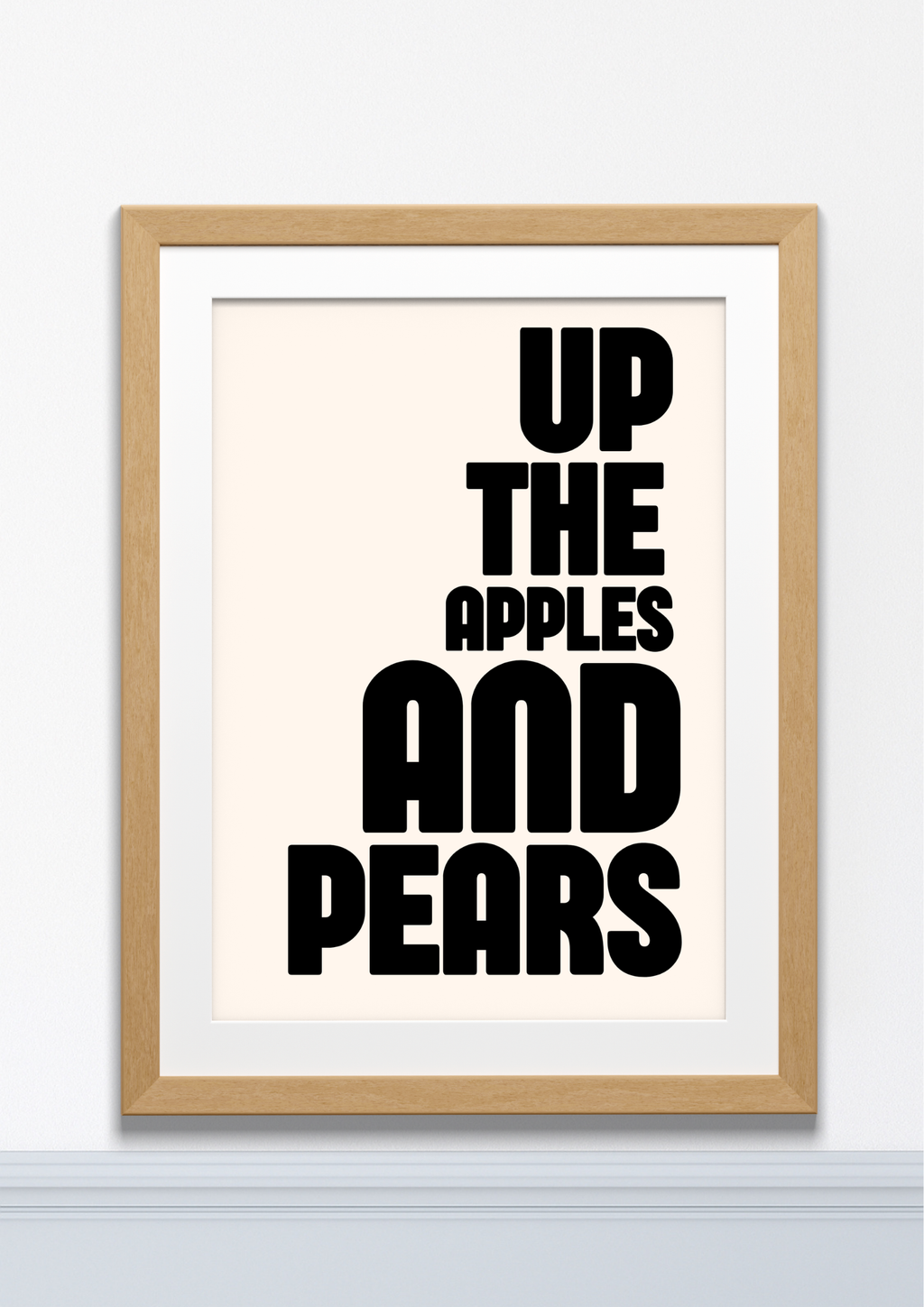 Up the Apples and Pears
