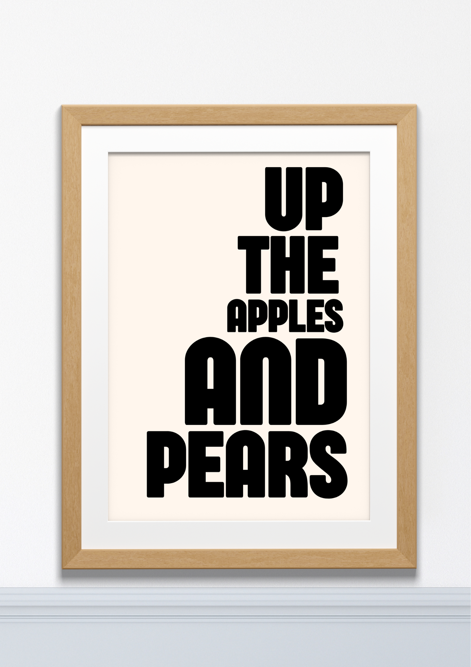 Up the Apples and Pears