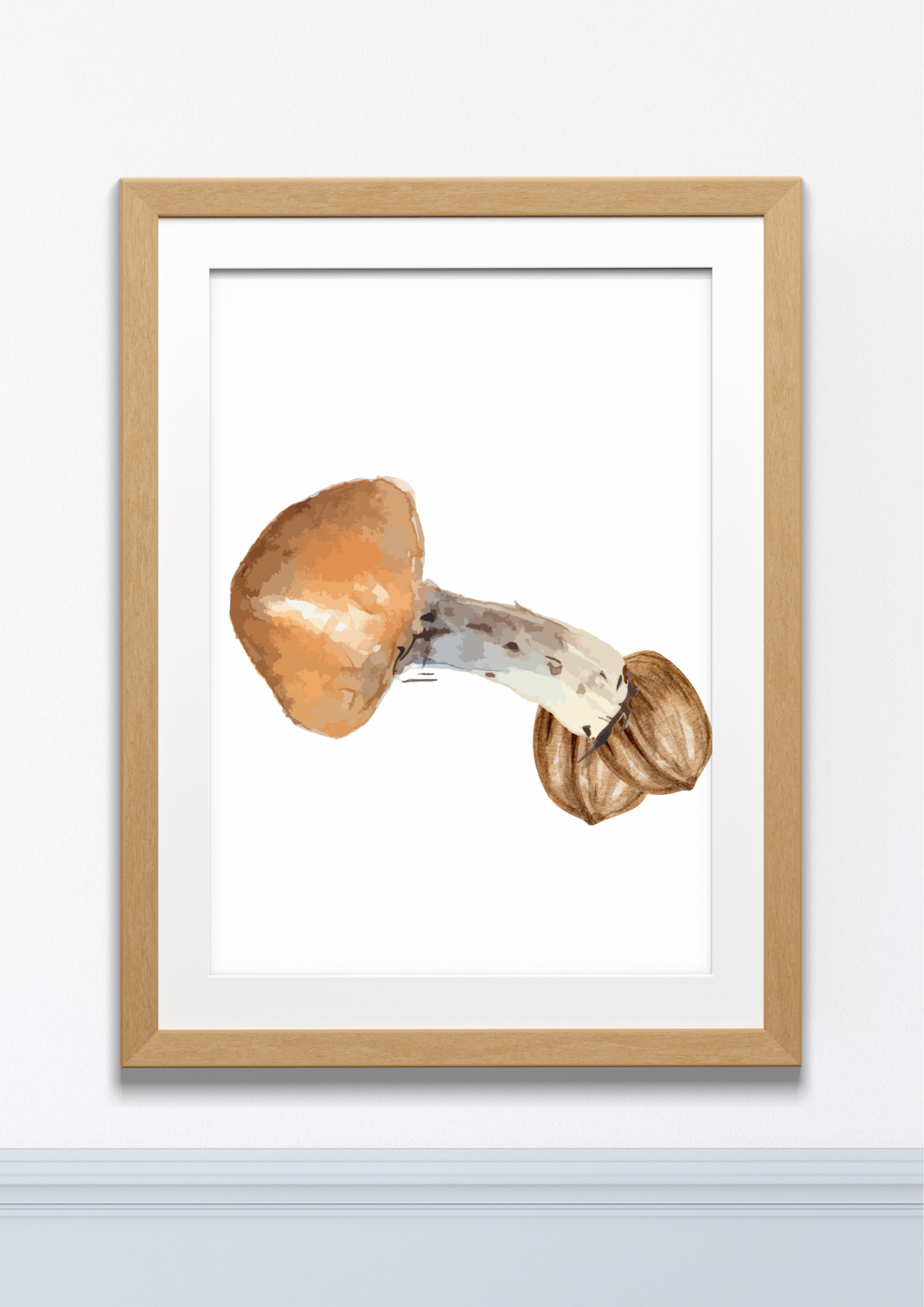 A very happy mushroom